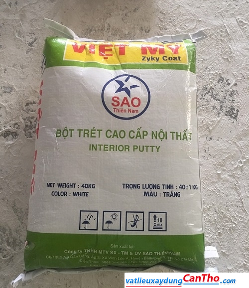 Bột Trét Tường Việt Mỹ Nội Thất