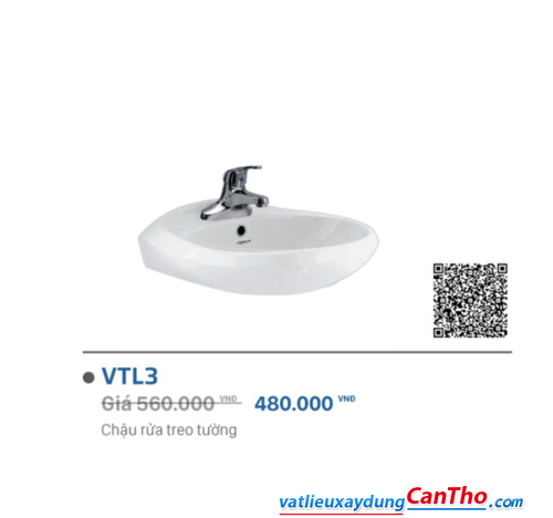 Lavabo Viglacera VTL3