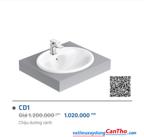 Lavabo Viglacera CD1