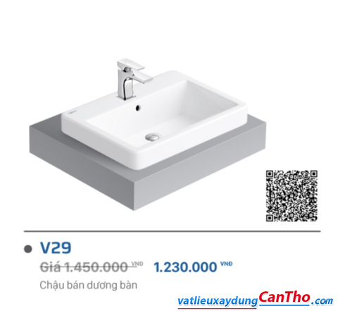 Lavabo Viglacera V29