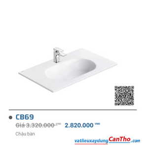 Lavabo Viglacera CB69