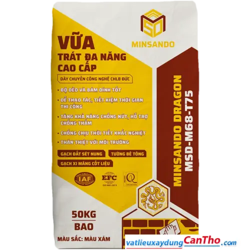 Vữa trát đa năng cao cấp MINSANDO MSD-M68-T75