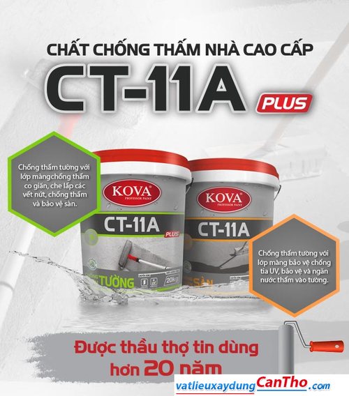 Chống thấm tường Kova - CT11A