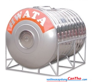 Bồn chứa nước Inox Hwata 3000 lít nằm đường kính 1160